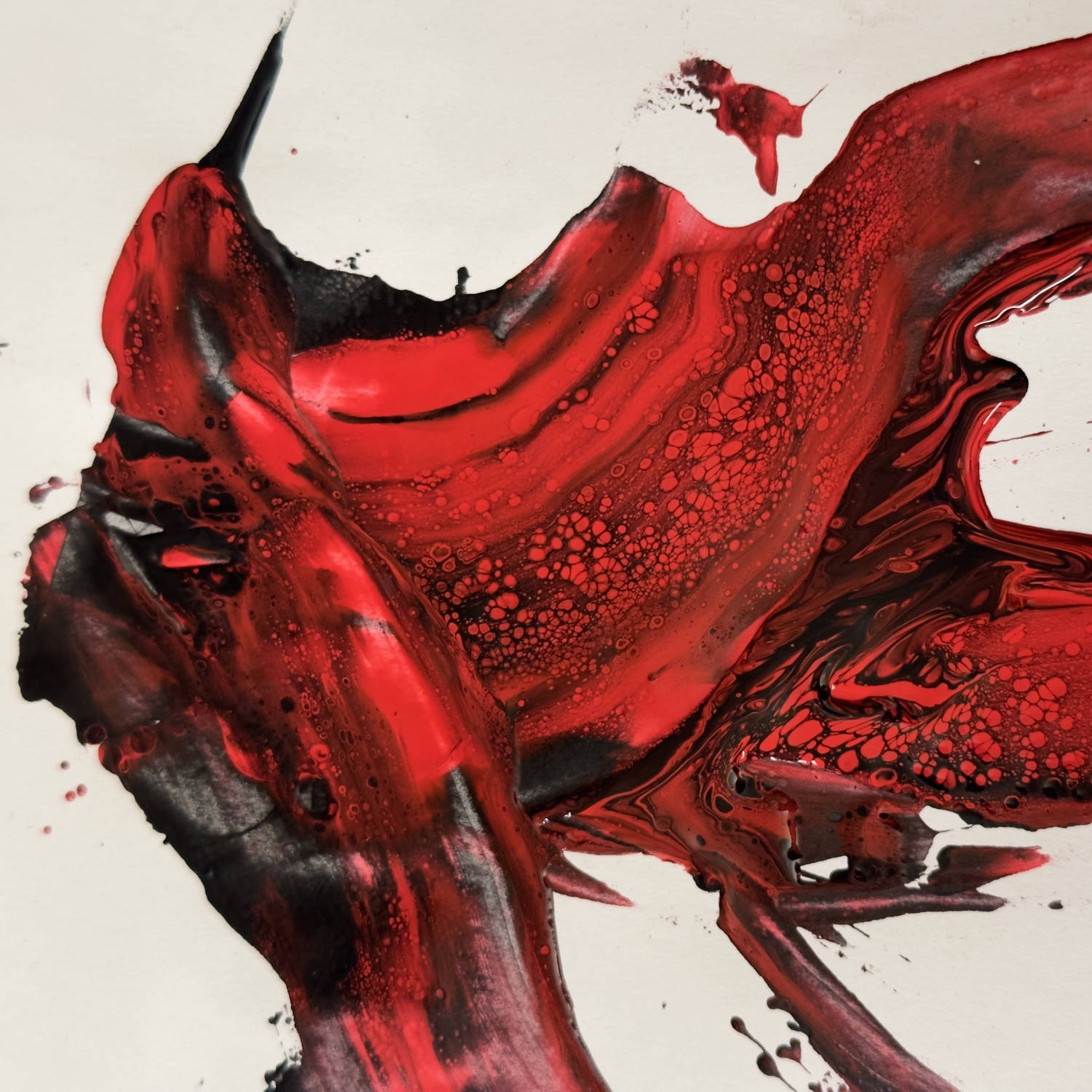 horse, red, cell